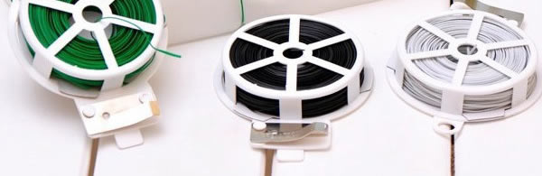 Oval Wire, PVC Coated, for Plant and Garden Tying